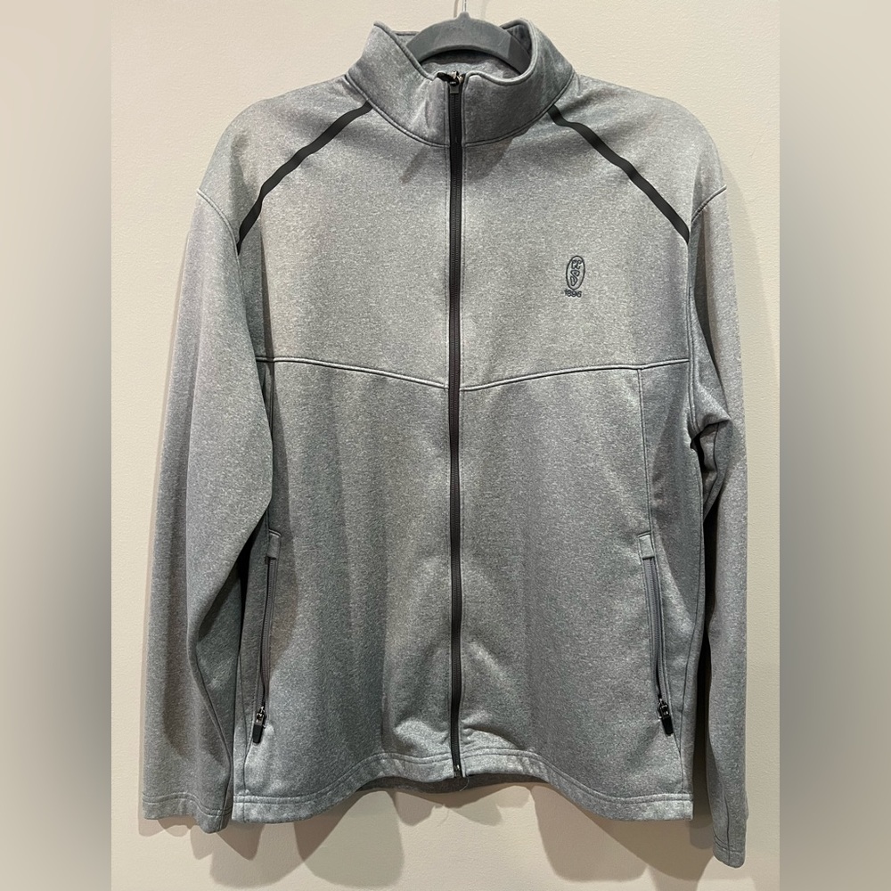 { bermuda sands } mens full zip golf jacket, medium